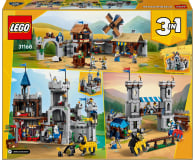 LEGO Creator 3w1 Średniowieczny zamek rycerzy konnych 31168 - 1331701 - zdjęcie 10